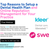 Top Reasons to Setup a Dental Health Plan and Online Reputation Management for Your Practice